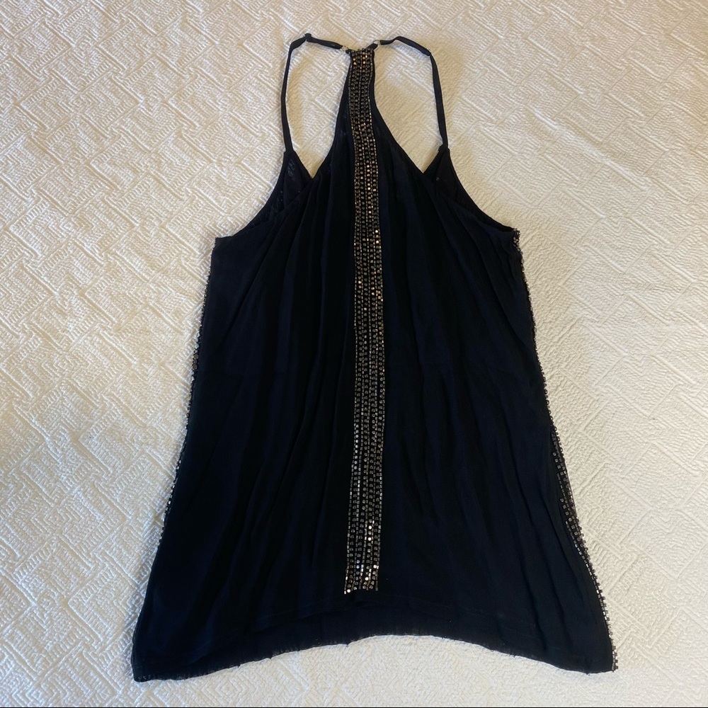 Karina Grimaldi | Black Racerback Top - Picture 4 of 5